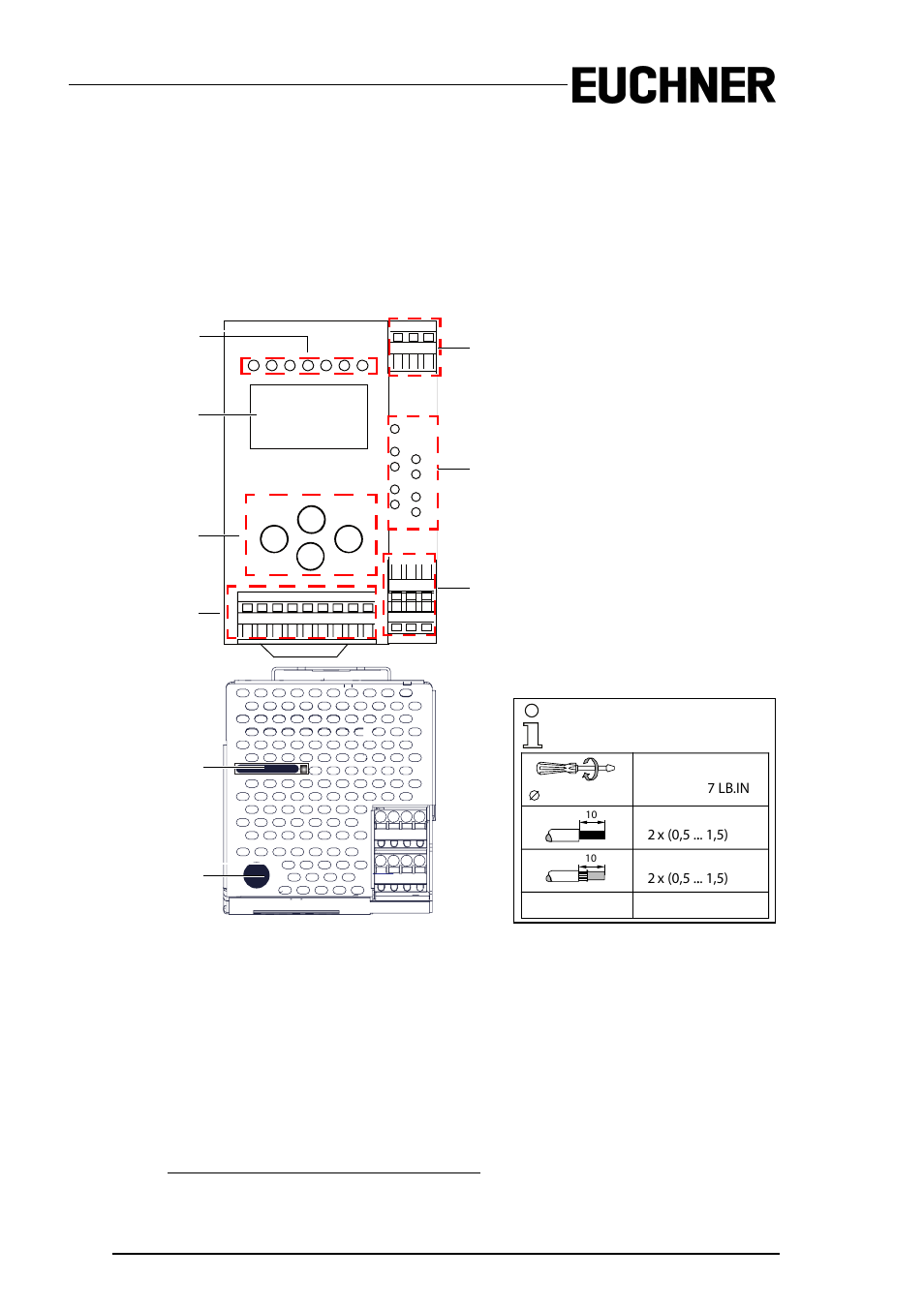 Electrical connection | EUCHNER AS-i Safety Monitor for 2 AS-i circuits User Manual | Page 30 / 103