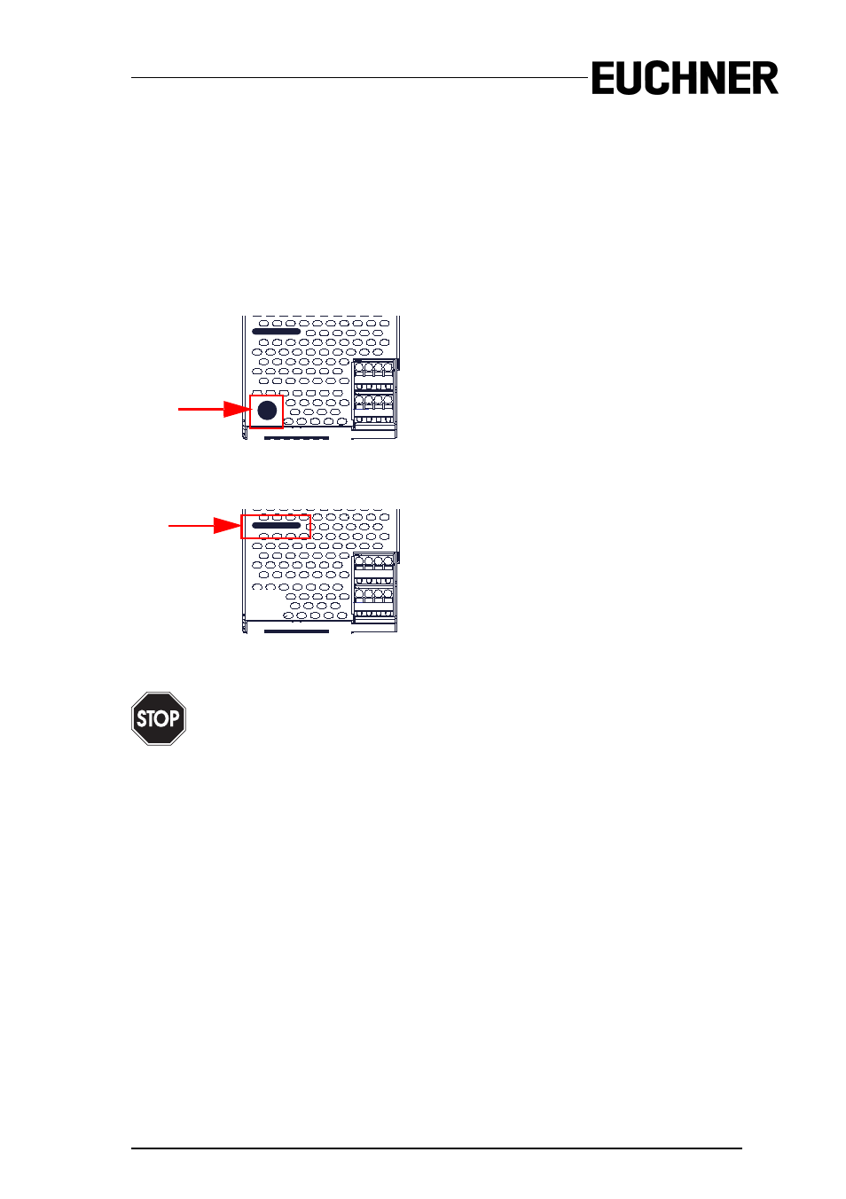5 diagnostics interface, 6 chip card, Diagnostics interface | Chip card | EUCHNER AS-i Safety Monitor for 2 AS-i circuits User Manual | Page 33 / 103