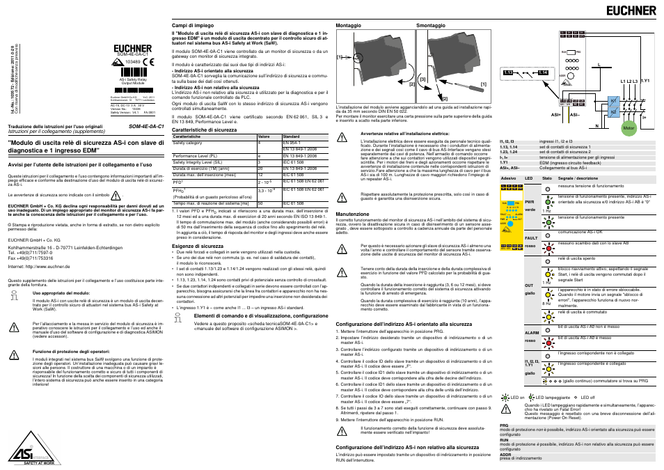 EUCHNER SOM-4E-0A-C1 User Manual | Page 7 / 8