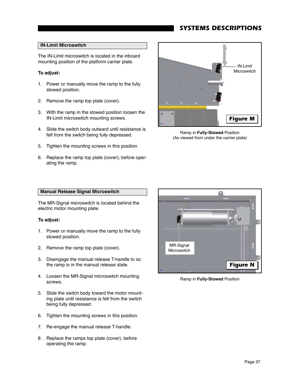 Systems descriptions | Braun RA500 User Manual | Page 39 / 48