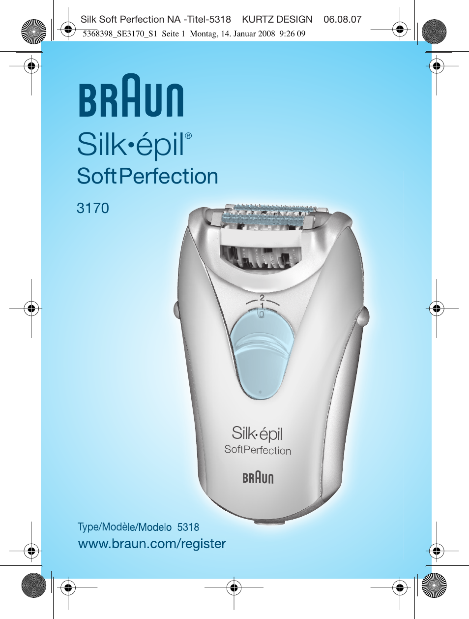 Braun 3170 User Manual | 23 pages