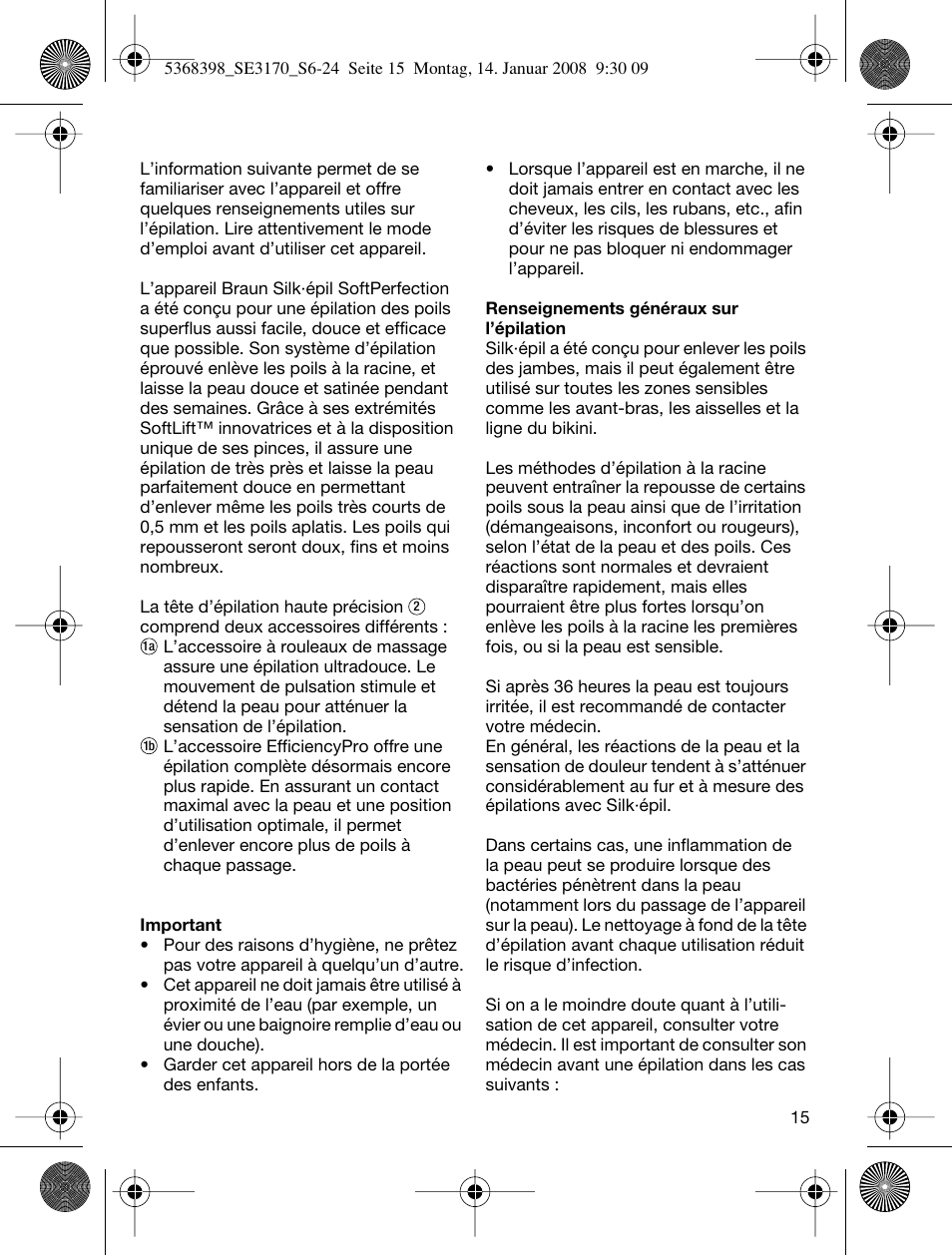 Braun 3170 User Manual | Page 14 / 23