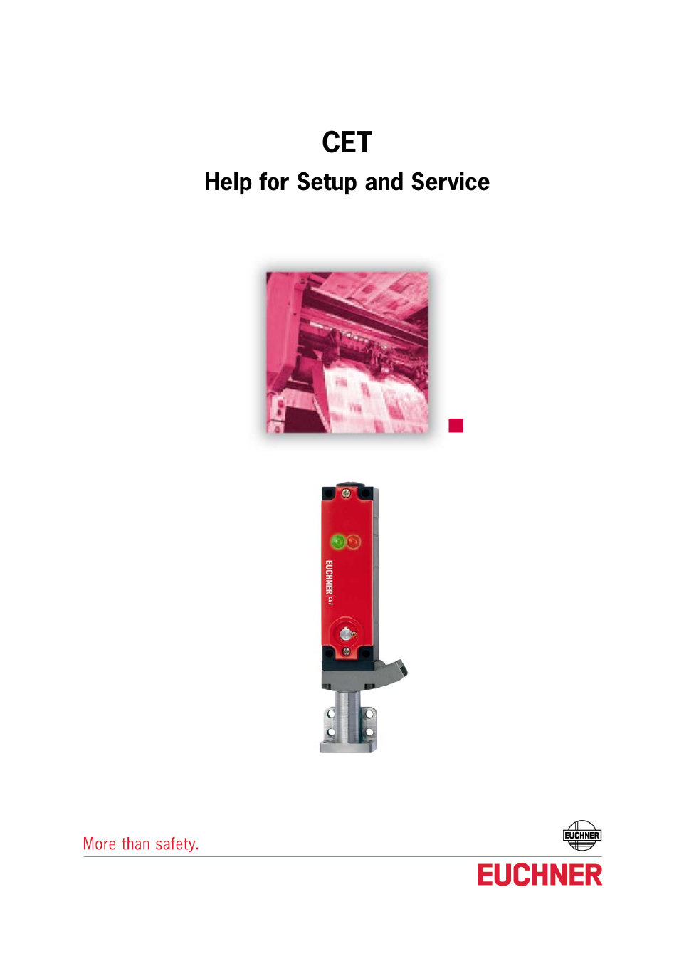 EUCHNER CET User Manual | 10 pages