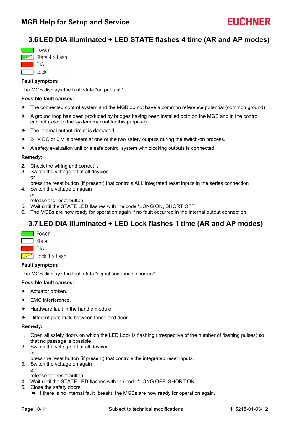 EUCHNER MGB (V2.0.0) User Manual | Page 10 / 14