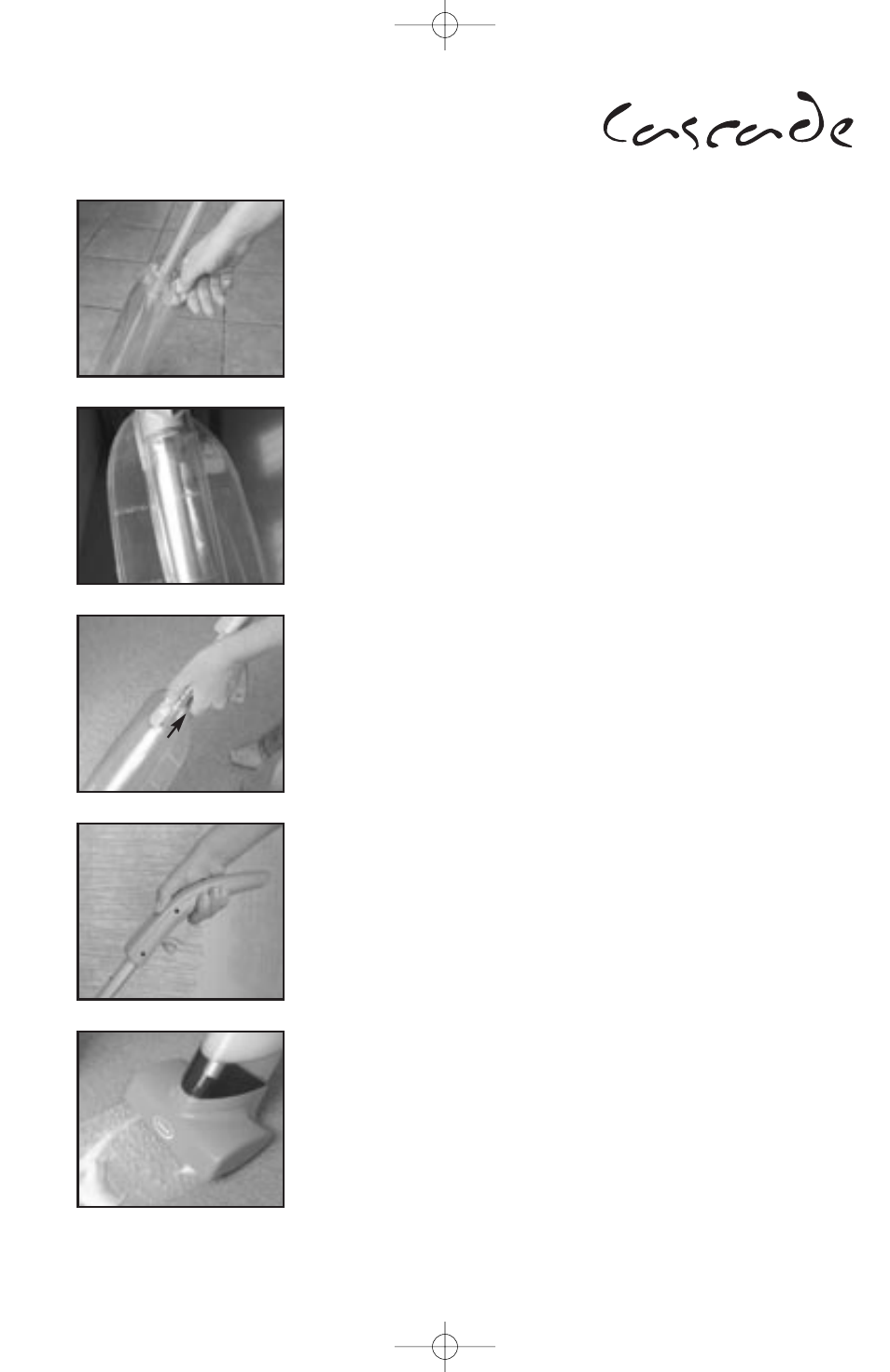How to use your ewbank | Ewbank Сascade 280 User Manual | Page 3 / 4