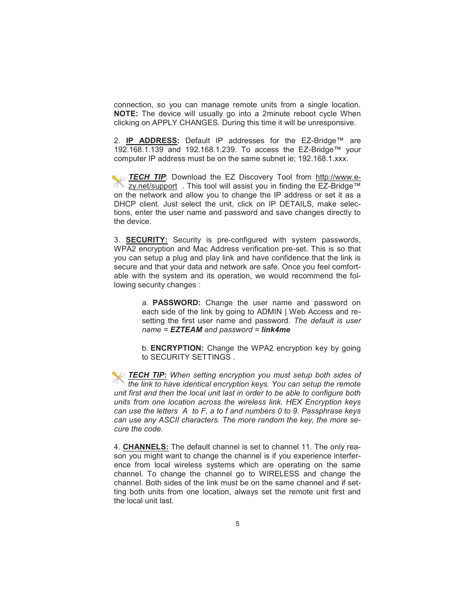 EZWatch EZBR-0519 User Manual | Page 5 / 12