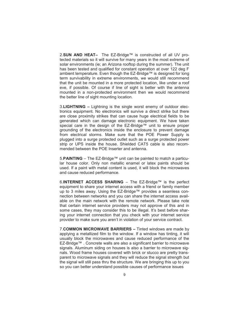 EZWatch EZBR-0519 User Manual | Page 9 / 12