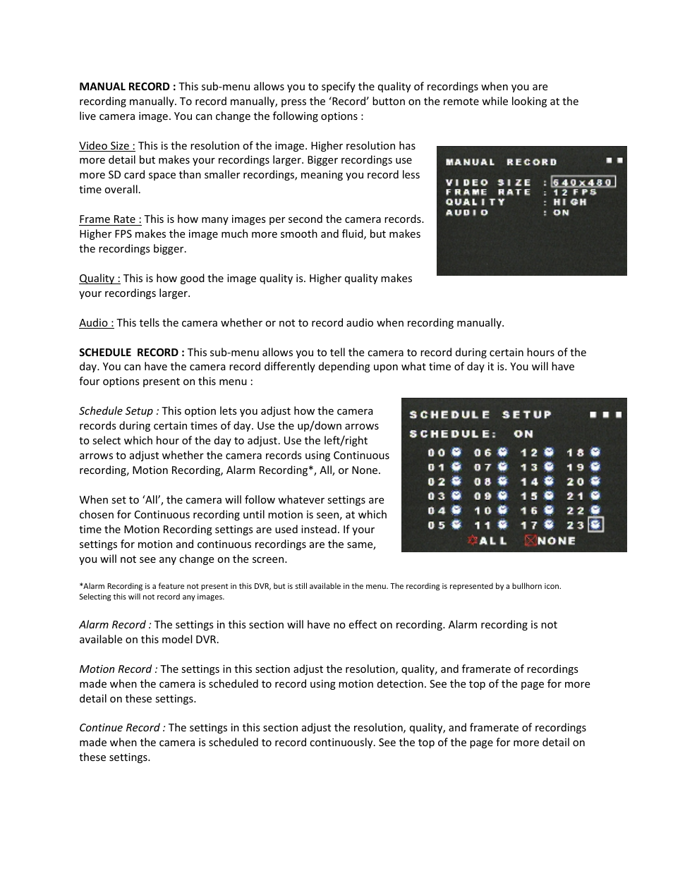 EZWatch EZ-CLOCKDVR User Manual | Page 6 / 9