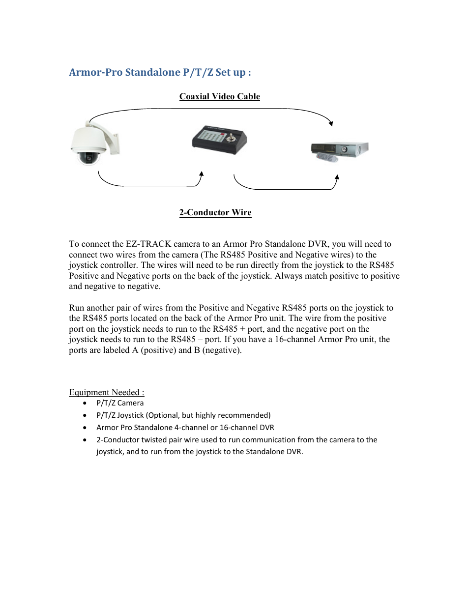 EZWatch EZ-TRACK-DOME User Manual | Page 15 / 18