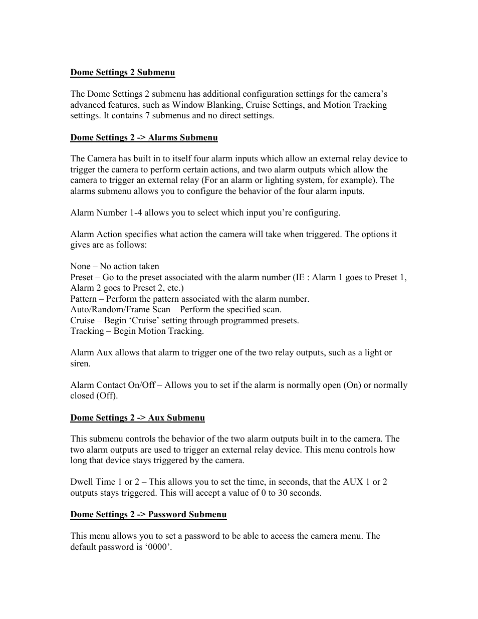 EZWatch EZ-TRACK-DOME User Manual | Page 9 / 18