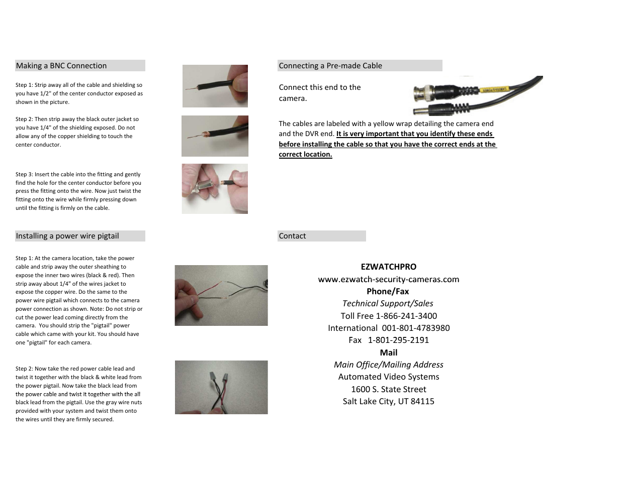 EZWatch 480ZOOM User Manual | Page 2 / 2