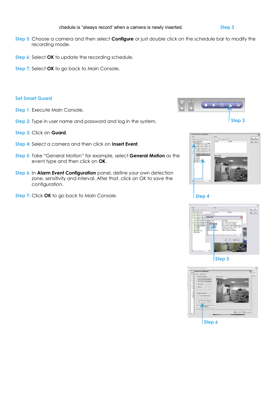 Set smart guard | EZWatch Evolution User Manual | Page 17 / 130