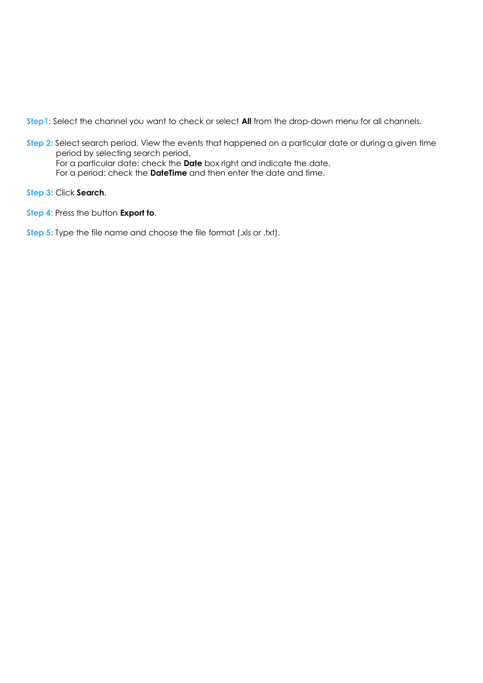 EZWatch Evolution User Manual | Page 38 / 130