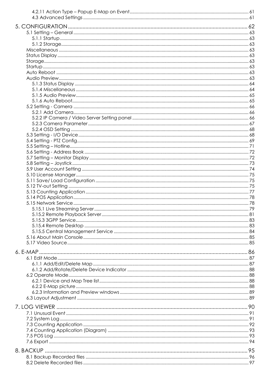 EZWatch Evolution User Manual | Page 4 / 130