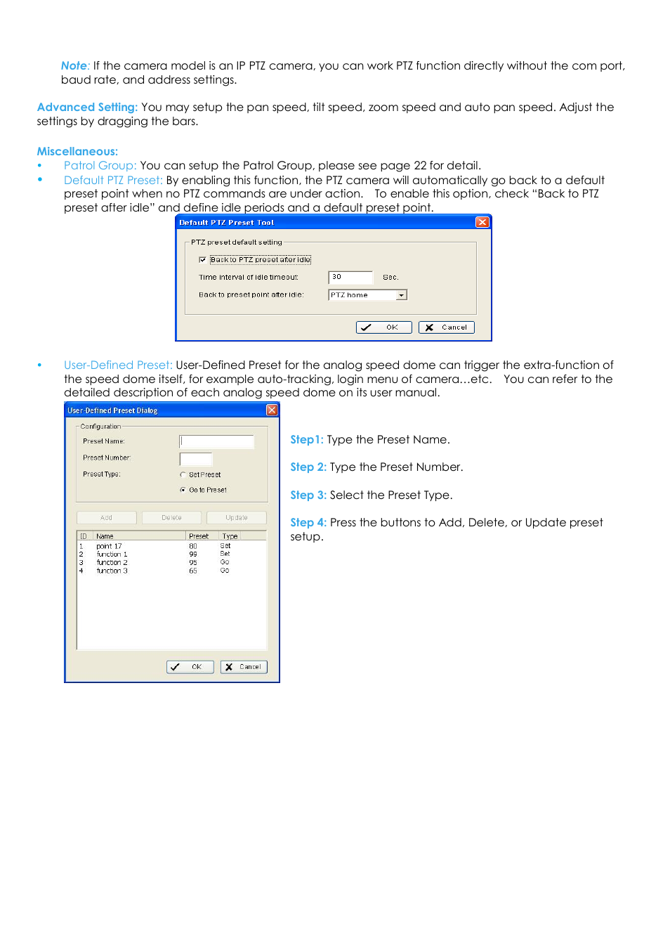 EZWatch Evolution User Manual | Page 70 / 130