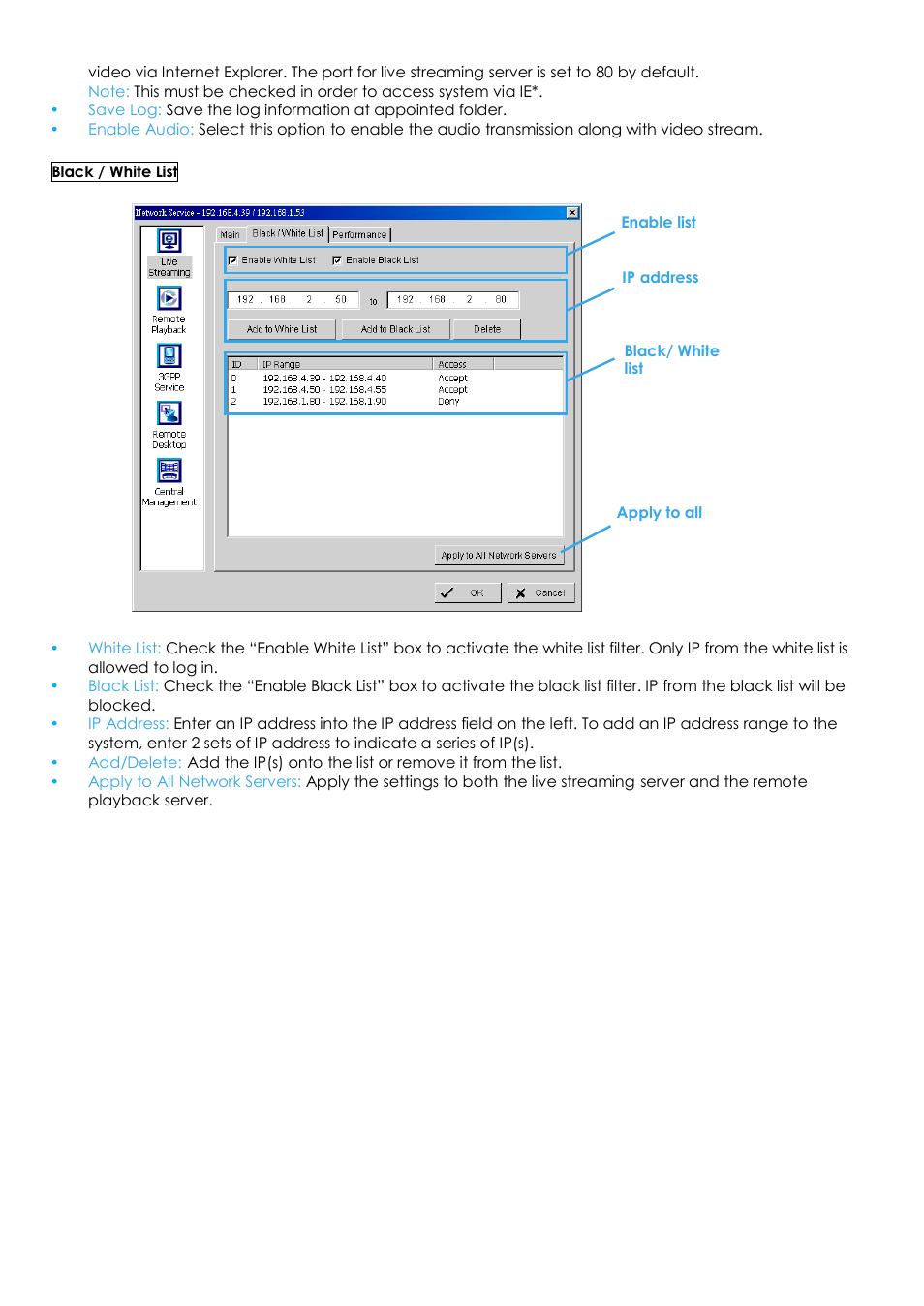 EZWatch Evolution User Manual | Page 80 / 130
