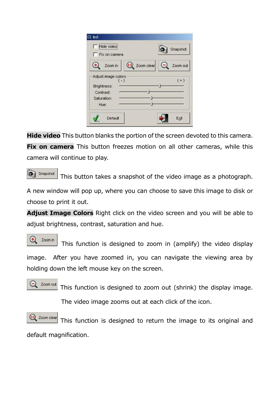 EZWatch Pro 3.1 User Manual | Page 120 / 159