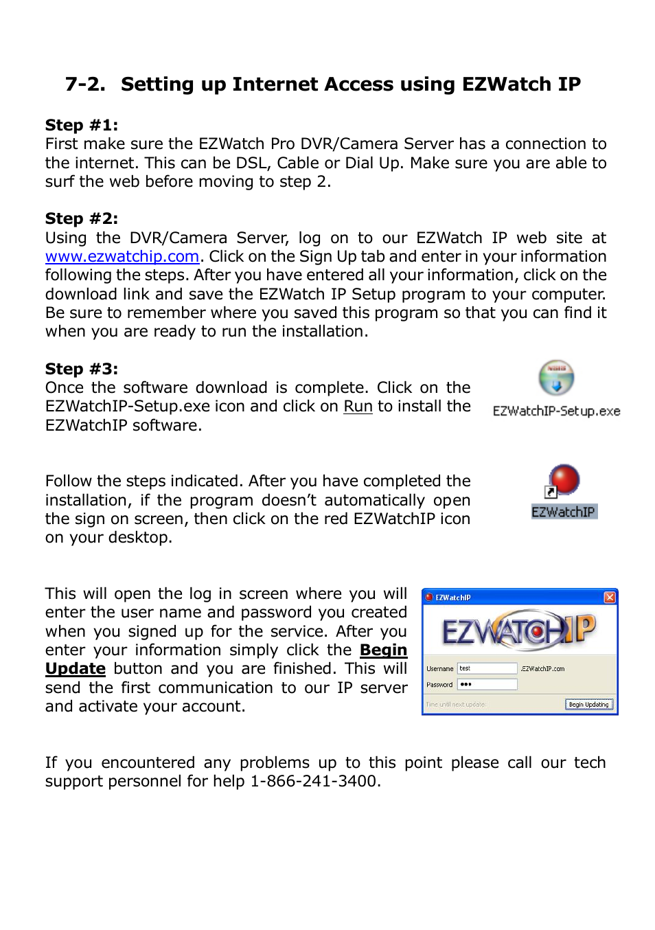 2. setting up internet access using ezwatch ip | EZWatch Pro 3.1 User Manual | Page 135 / 159