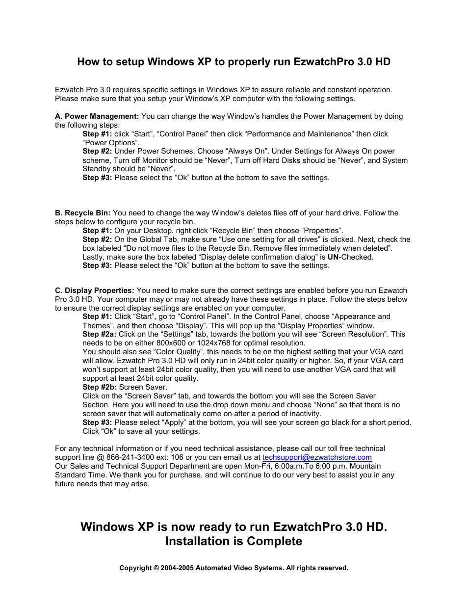 EZWatch Pro 3.1 User Manual | Page 7 / 8