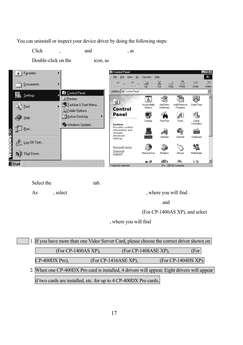 2. checking for or uninstalling the device driver | EZWatch Pro 3.0 User Manual | Page 17 / 104