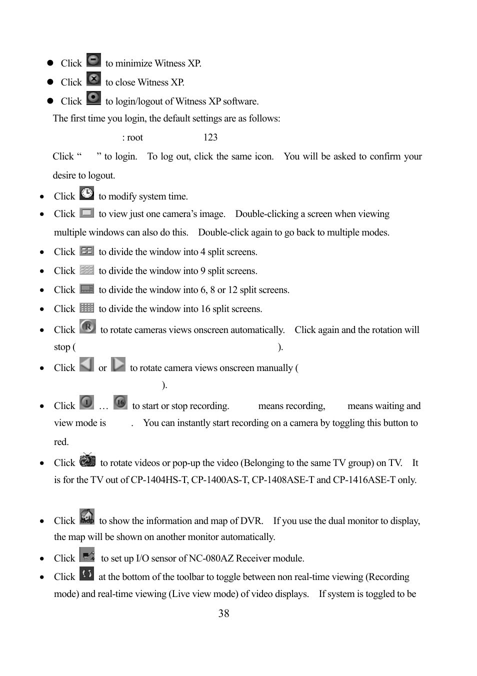 EZWatch Pro 3.0 User Manual | Page 38 / 104