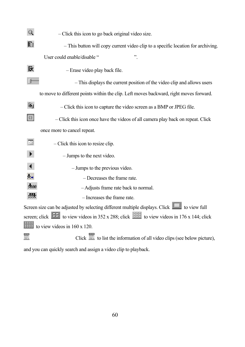 EZWatch Pro 3.0 User Manual | Page 60 / 104