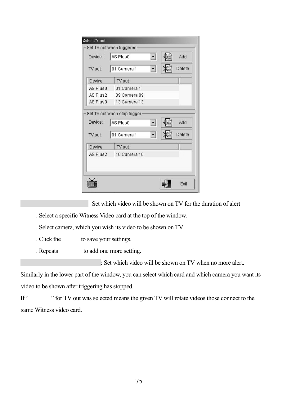 EZWatch Pro 3.0 User Manual | Page 75 / 104