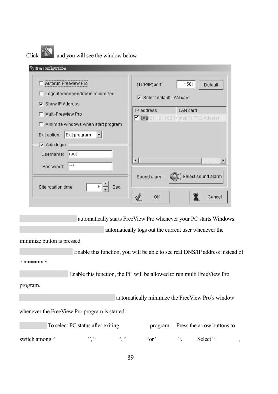 6. system configuration | EZWatch Pro 3.0 User Manual | Page 89 / 104