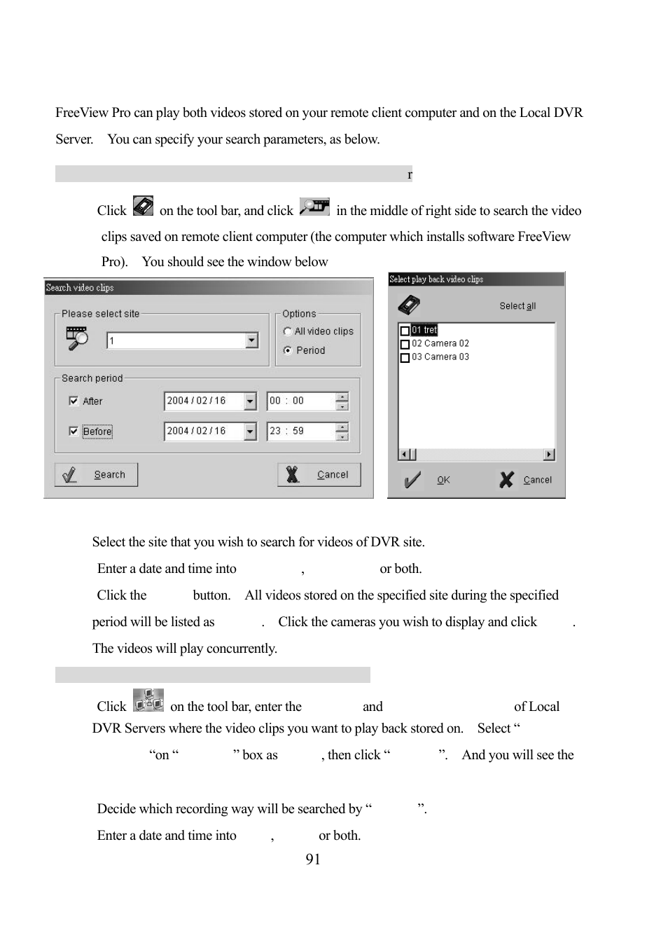 7. playing back video clips | EZWatch Pro 3.0 User Manual | Page 91 / 104