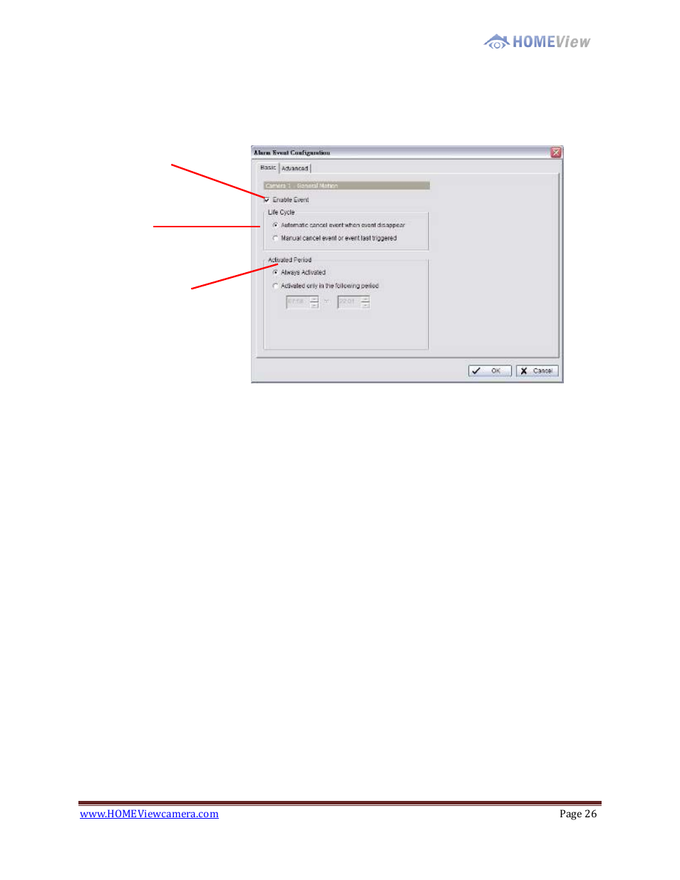EZWatch HOMEView User Manual | Page 26 / 52