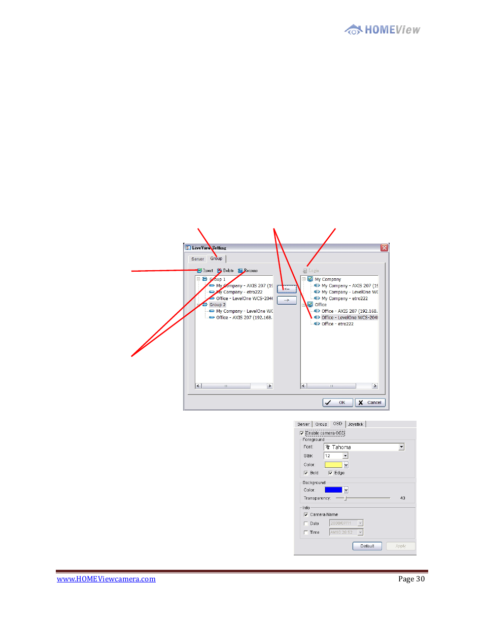 EZWatch HOMEView User Manual | Page 30 / 52