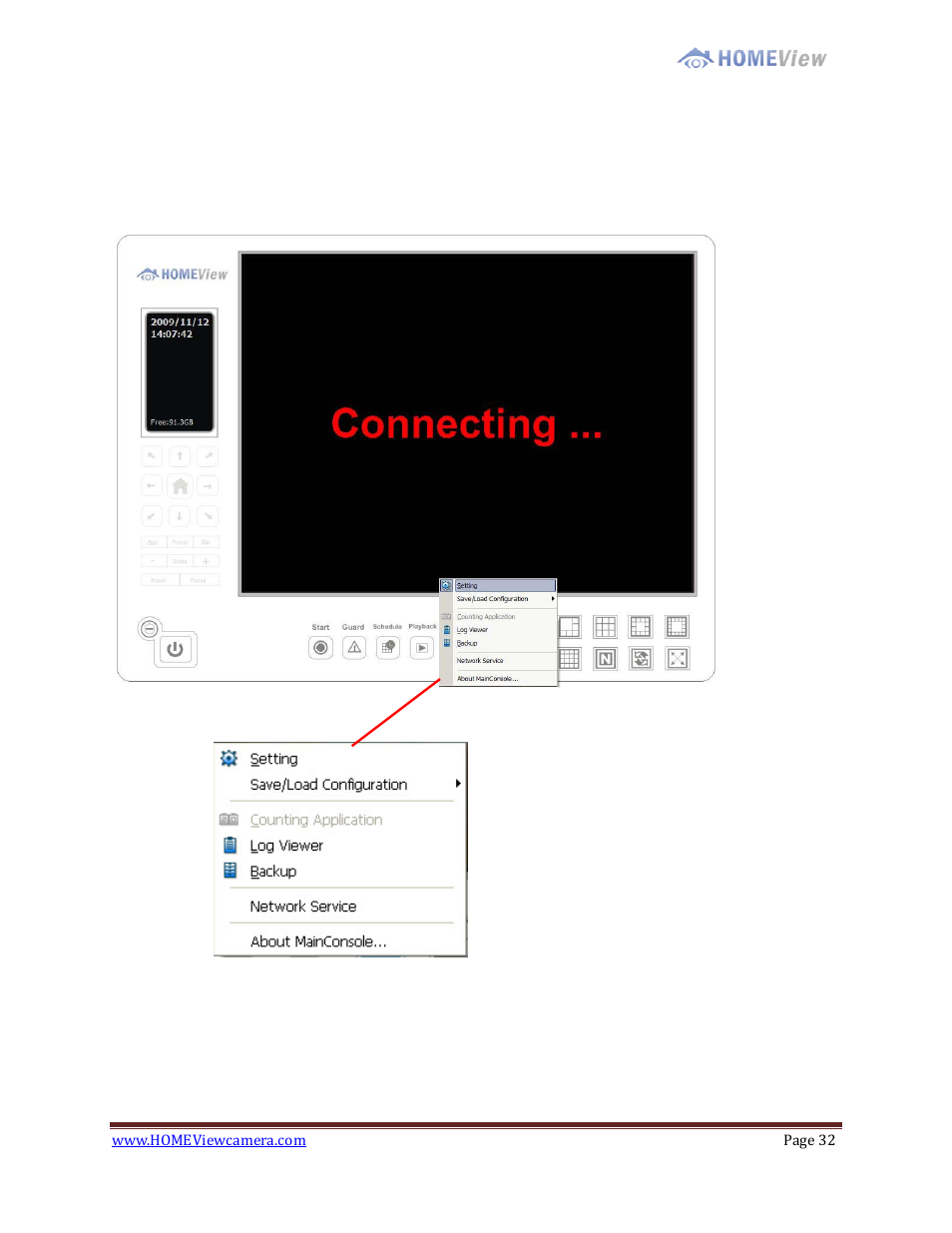 7 – advanced programming | EZWatch HOMEView User Manual | Page 32 / 52
