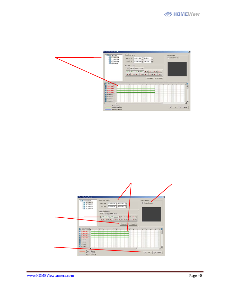 EZWatch HOMEView User Manual | Page 40 / 52