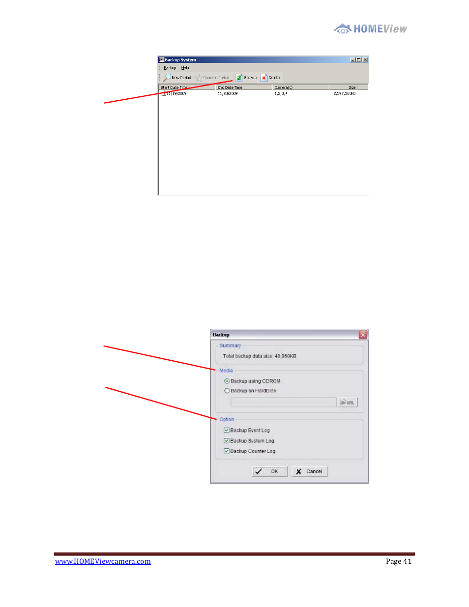 EZWatch HOMEView User Manual | Page 41 / 52