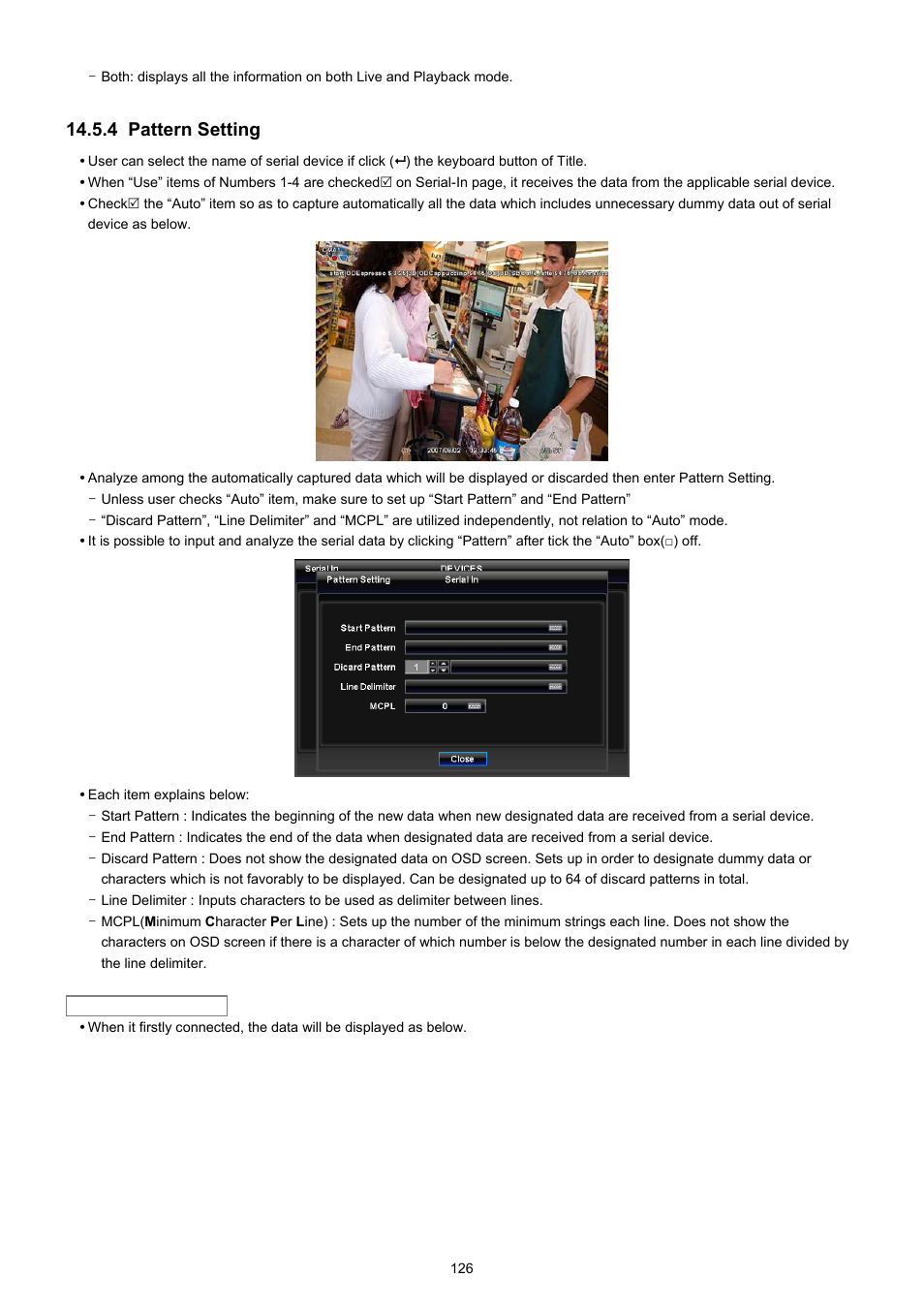 4 pattern setting | EZWatch TurboView DVR User Manual | Page 126 / 128