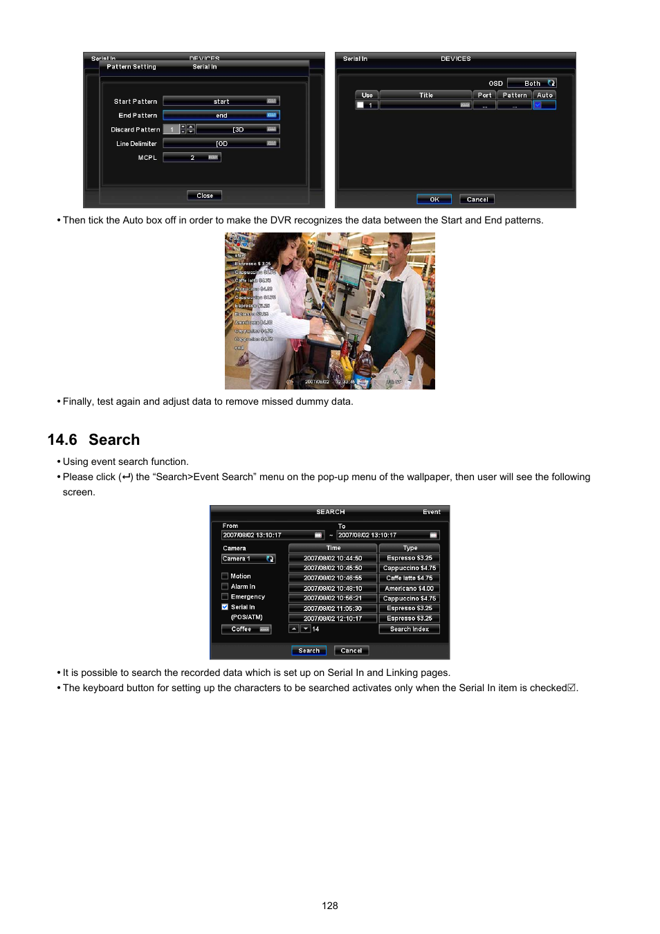 Search | EZWatch TurboView DVR User Manual | Page 128 / 128