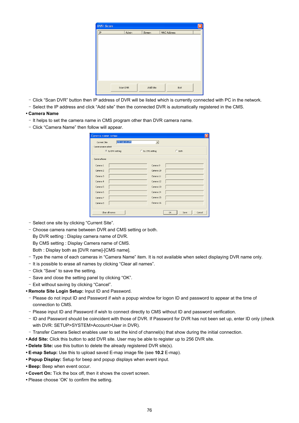 EZWatch TurboView DVR User Manual | Page 76 / 128