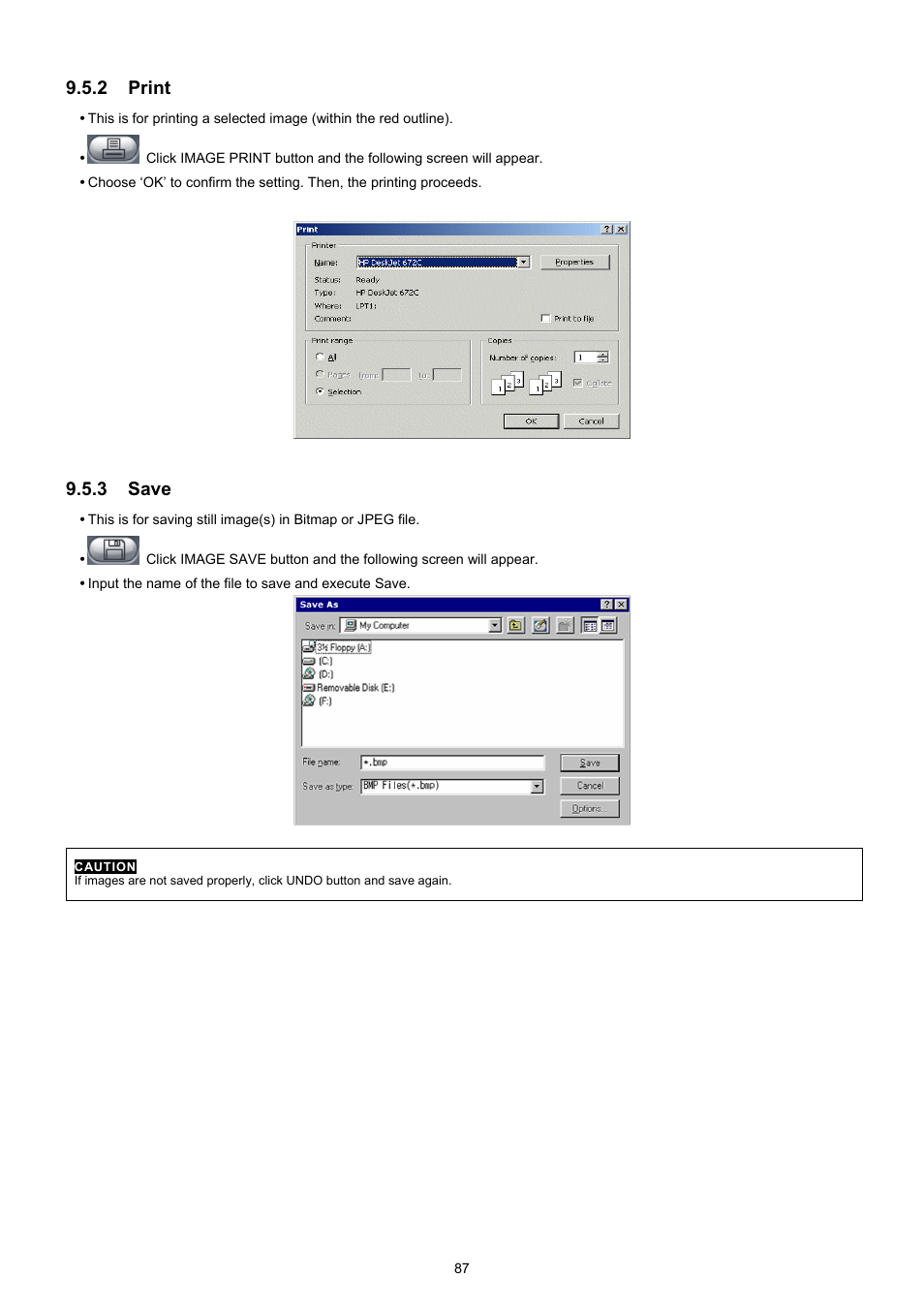 2 print, 3 save | EZWatch TurboView DVR User Manual | Page 87 / 128