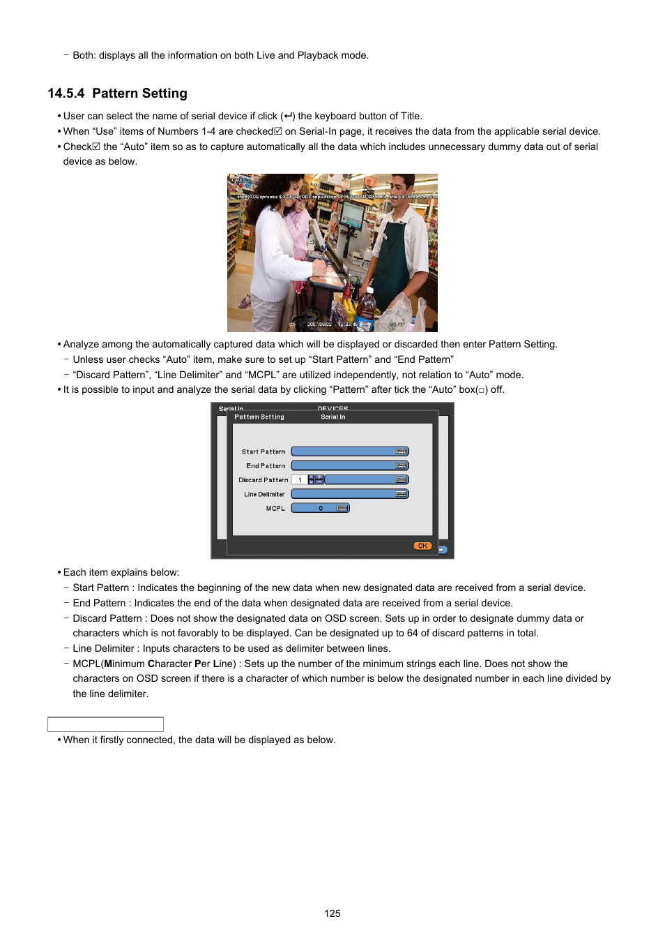4 pattern setting | EZWatch CMS software for TurboView User Manual | Page 125 / 127