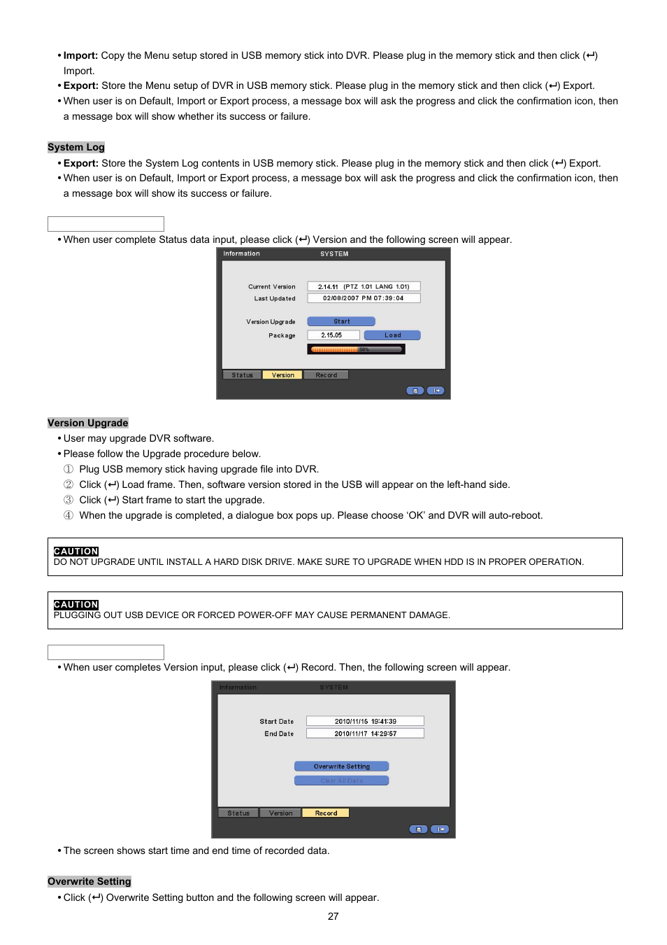 EZWatch CMS software for TurboView User Manual | Page 27 / 127