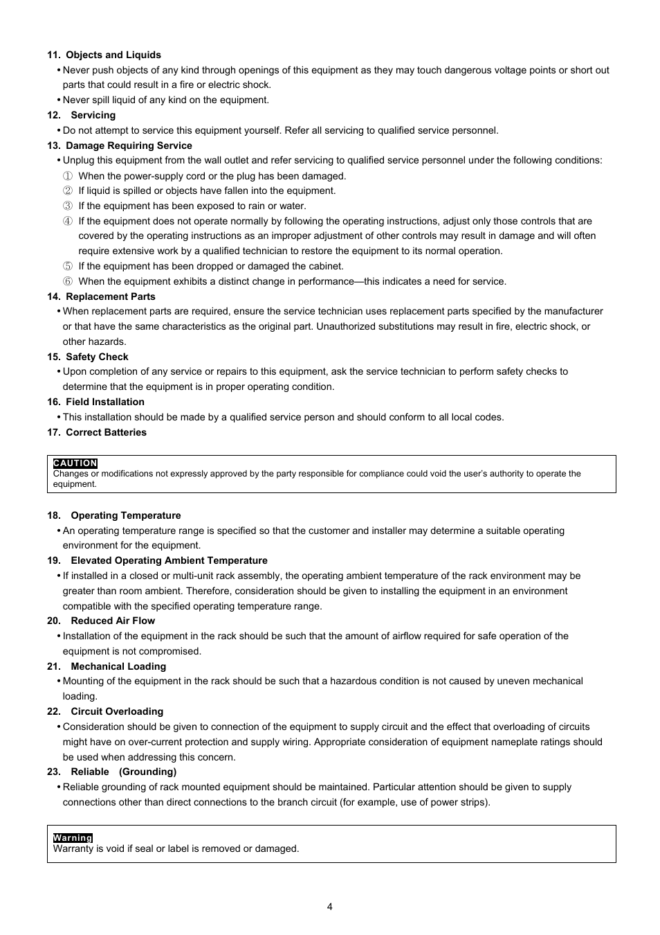 EZWatch CMS software for TurboView User Manual | Page 4 / 127