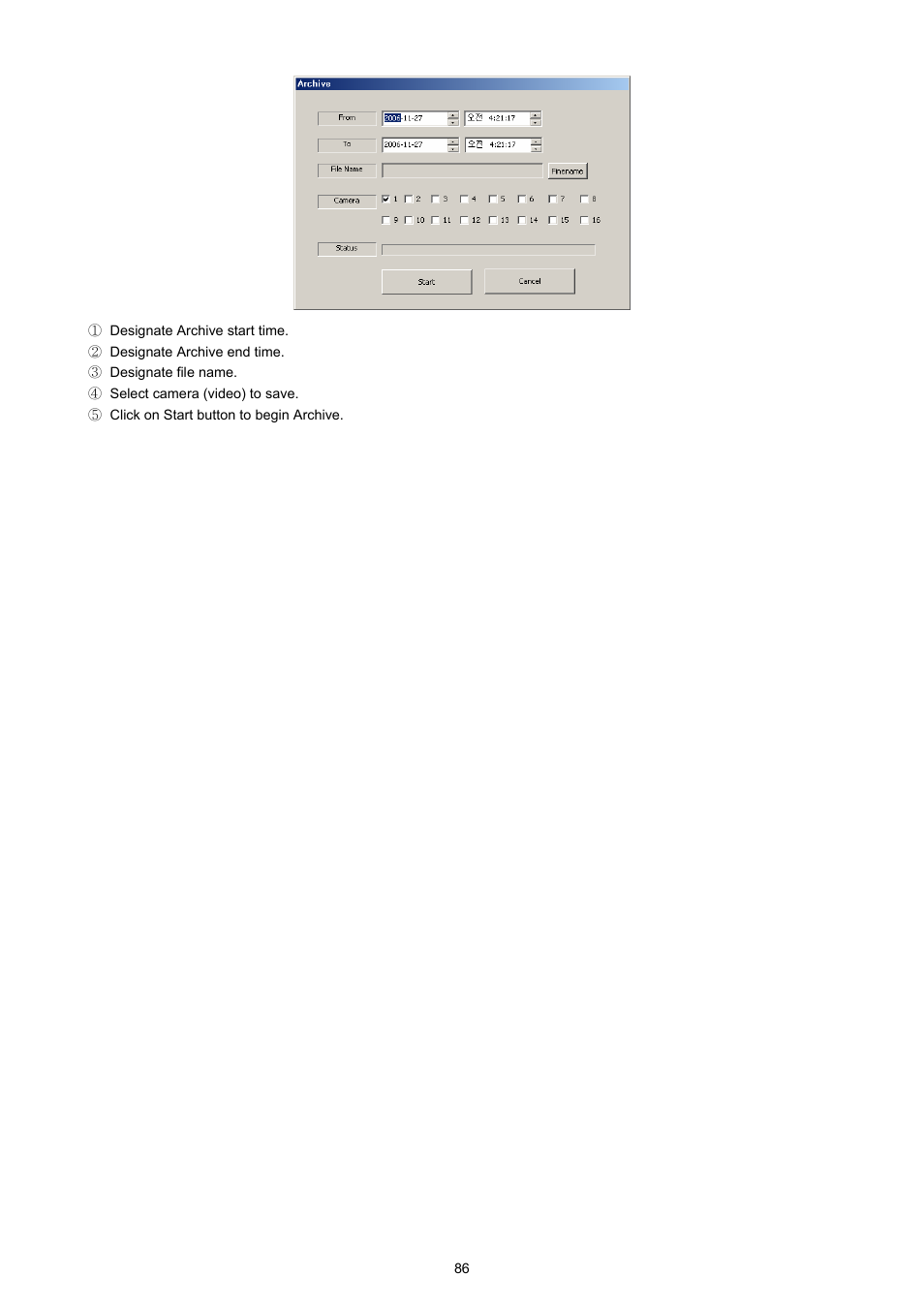 EZWatch CMS software for TurboView User Manual | Page 86 / 127