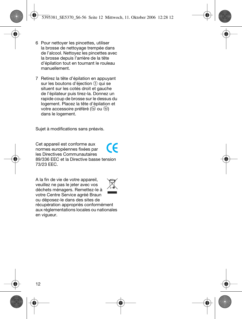 Braun 5370 User Manual | Page 11 / 45