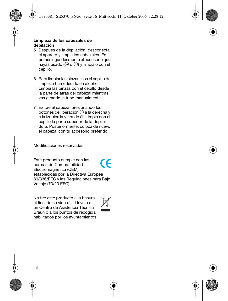 Braun 5370 User Manual | Page 15 / 45