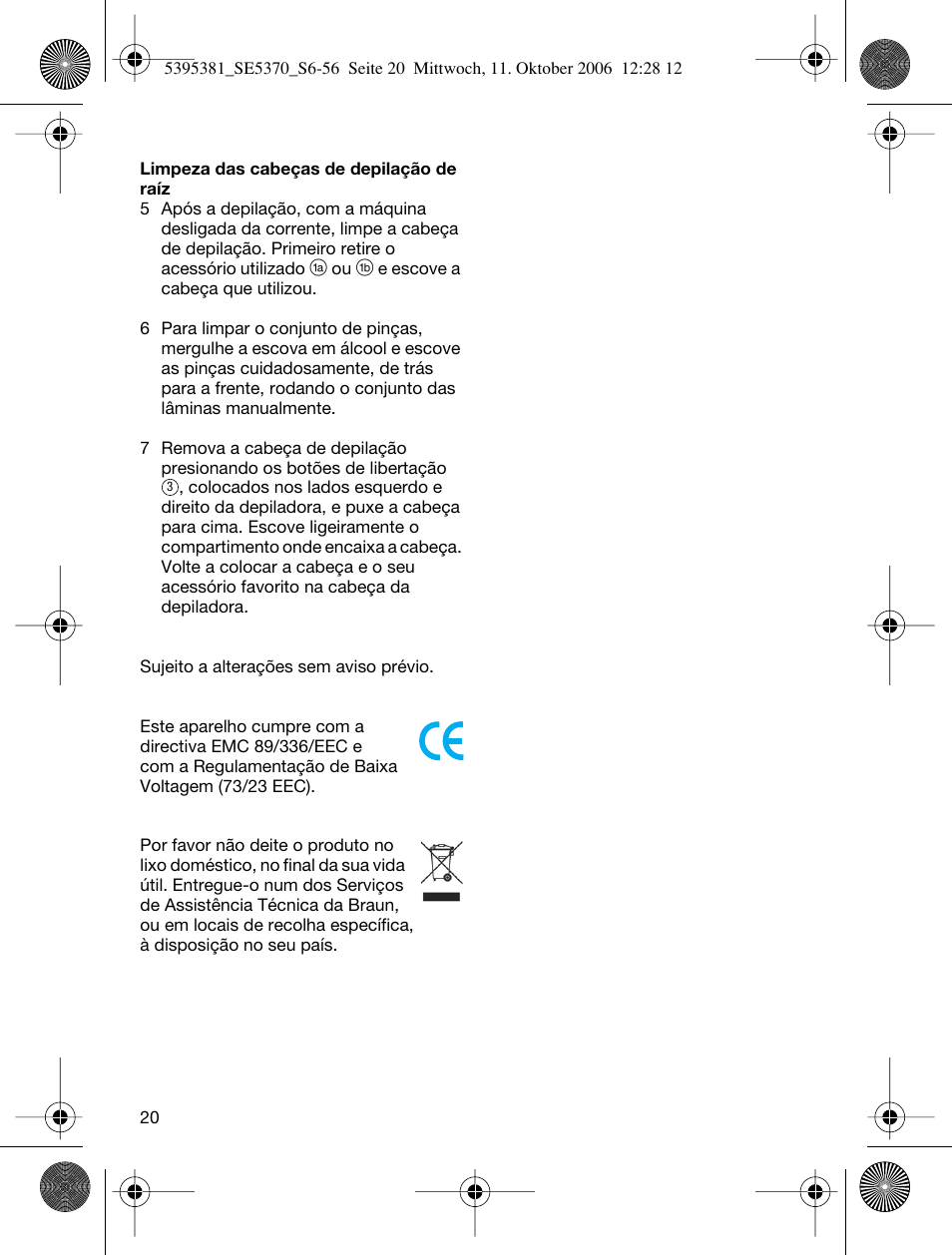 Braun 5370 User Manual | Page 19 / 45