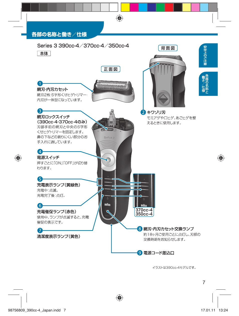 Braun 390CC-4 User Manual | Page 7 / 32