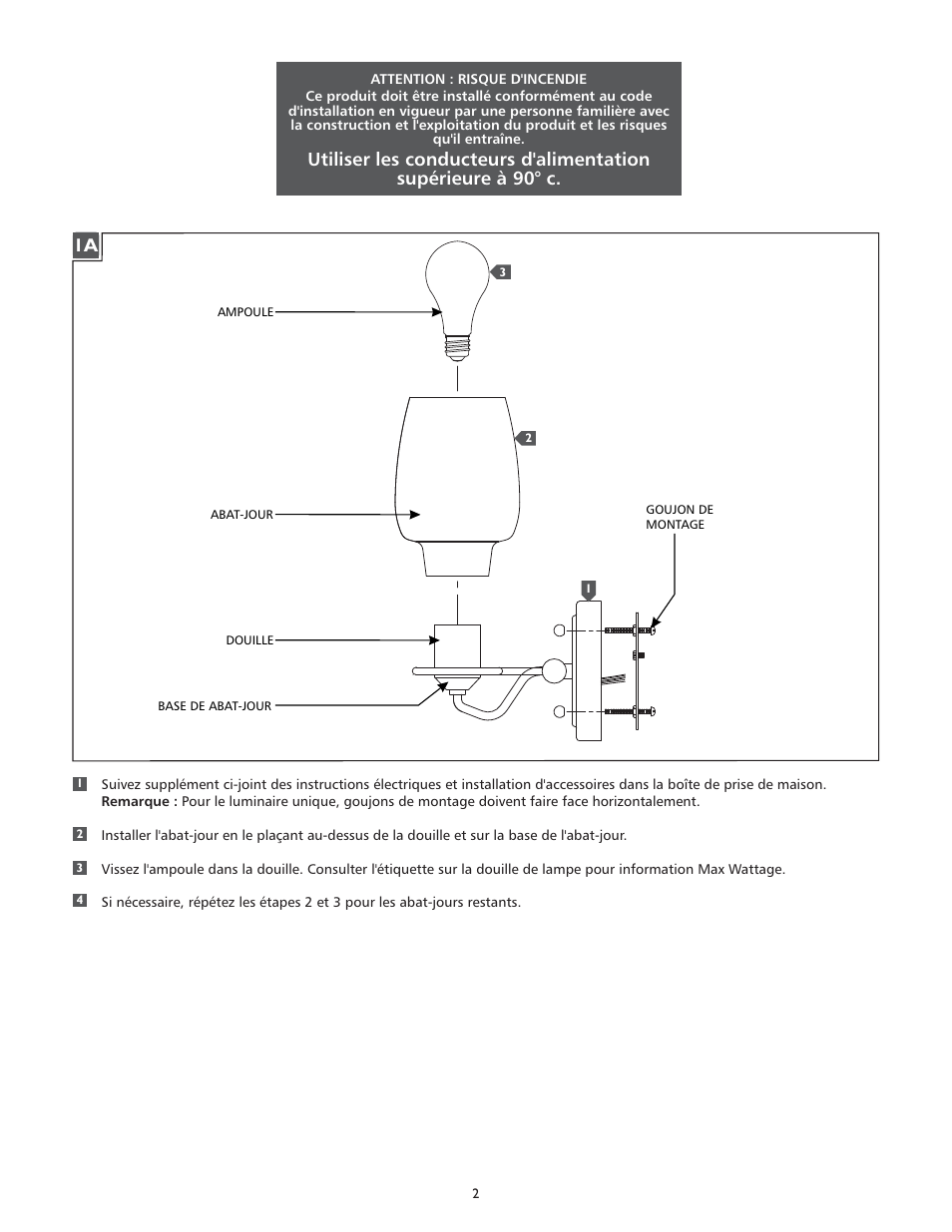 Feiss VS4000_ User Manual | Page 2 / 4