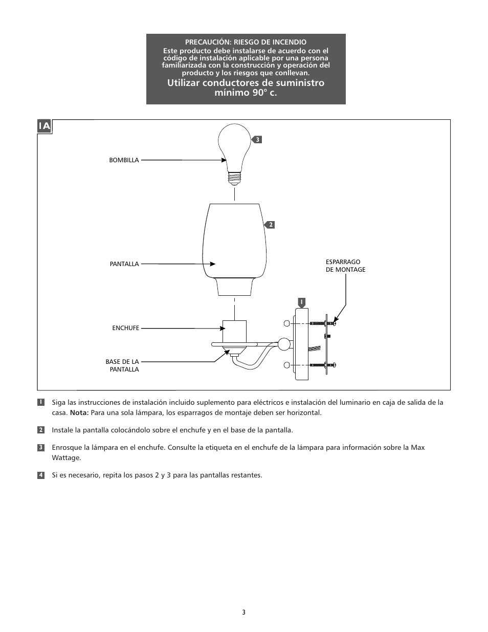 Feiss VS4000_ User Manual | Page 3 / 4
