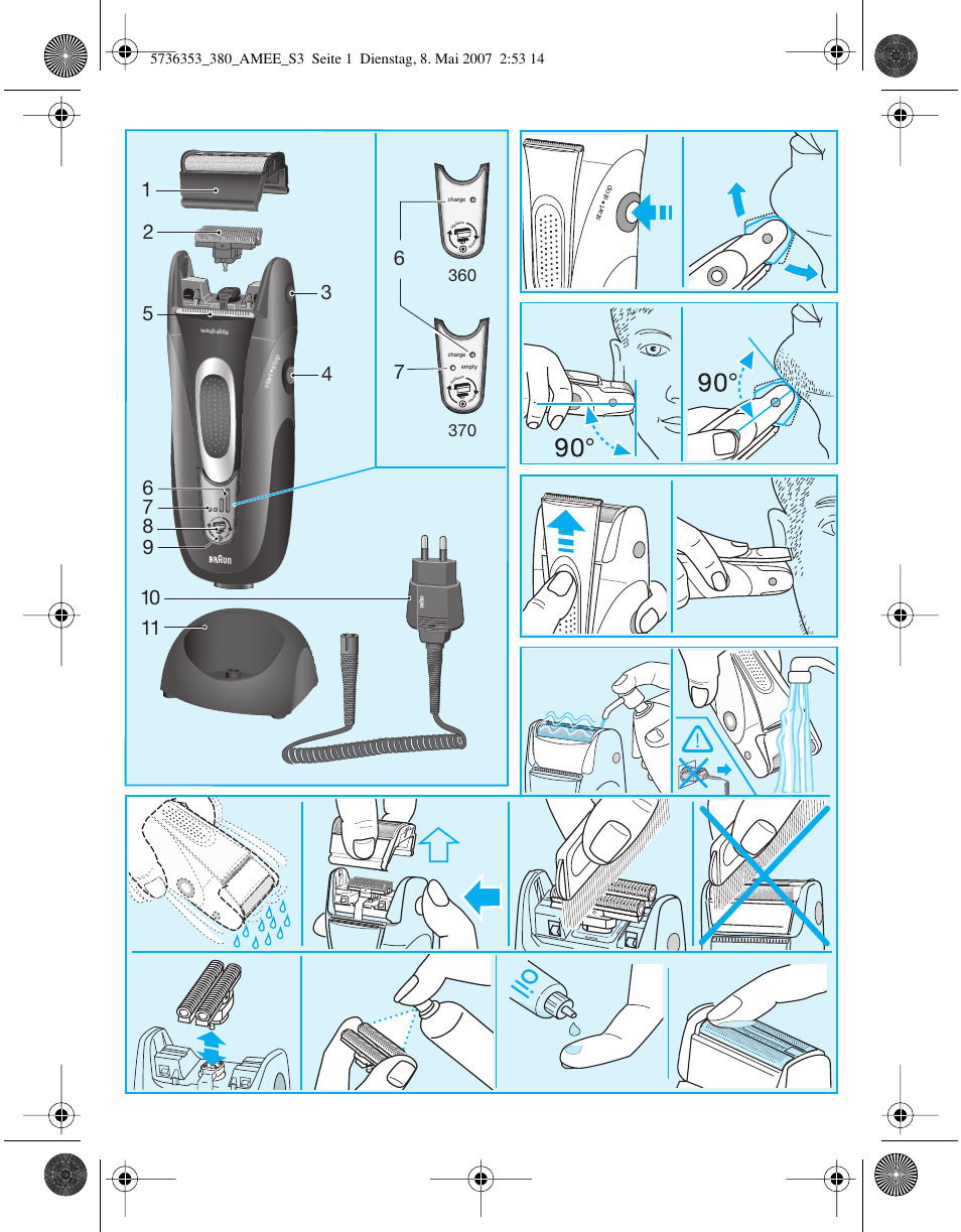Braun 5736 User Manual | Page 3 / 40
