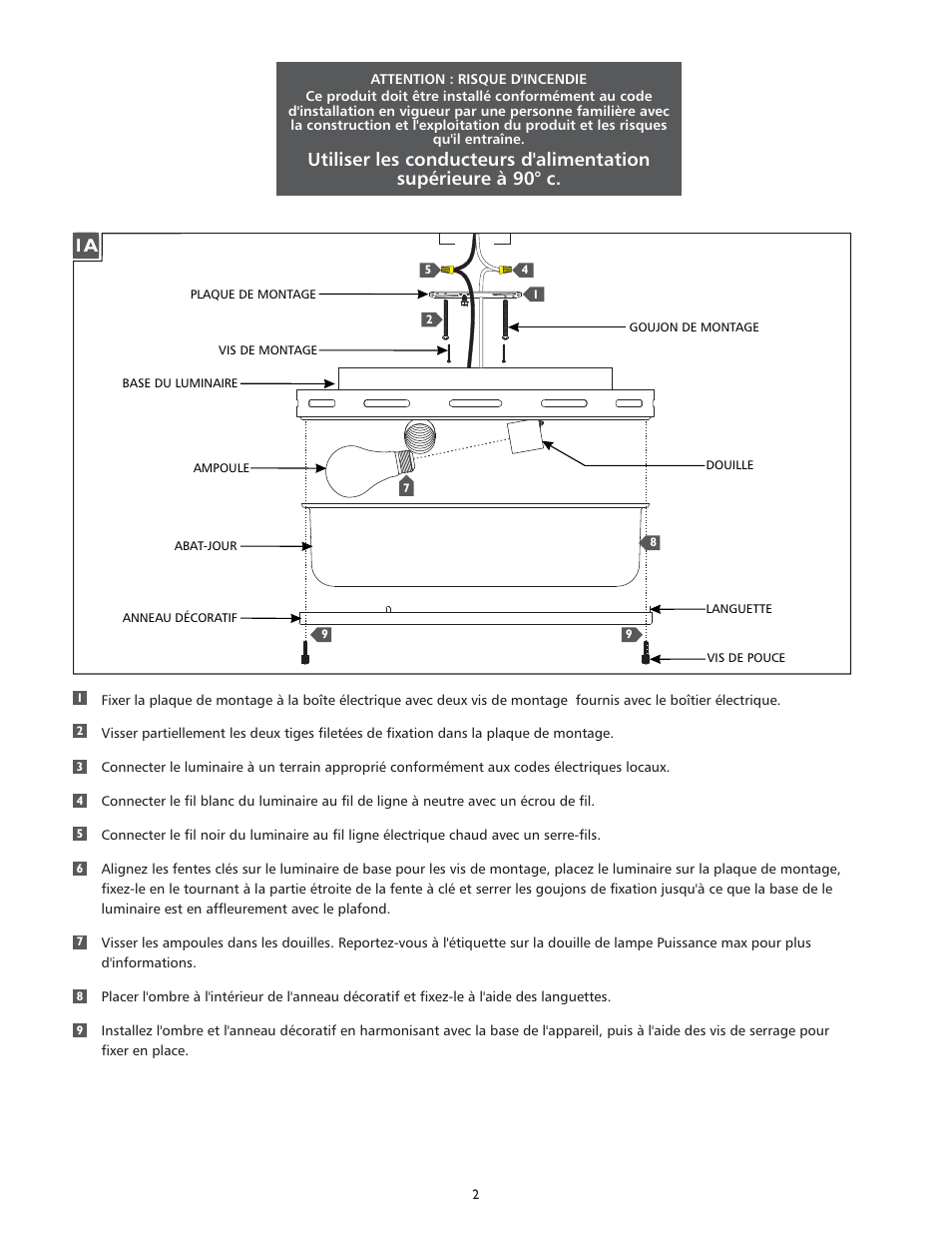 Feiss FM386 User Manual | Page 2 / 4